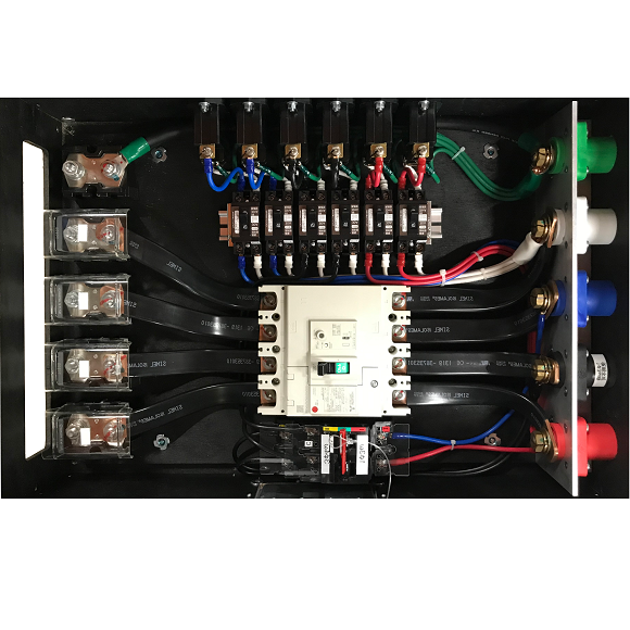 ELB付 SW.BOX（カムロック入力・30A C型6口）｜イベント企画